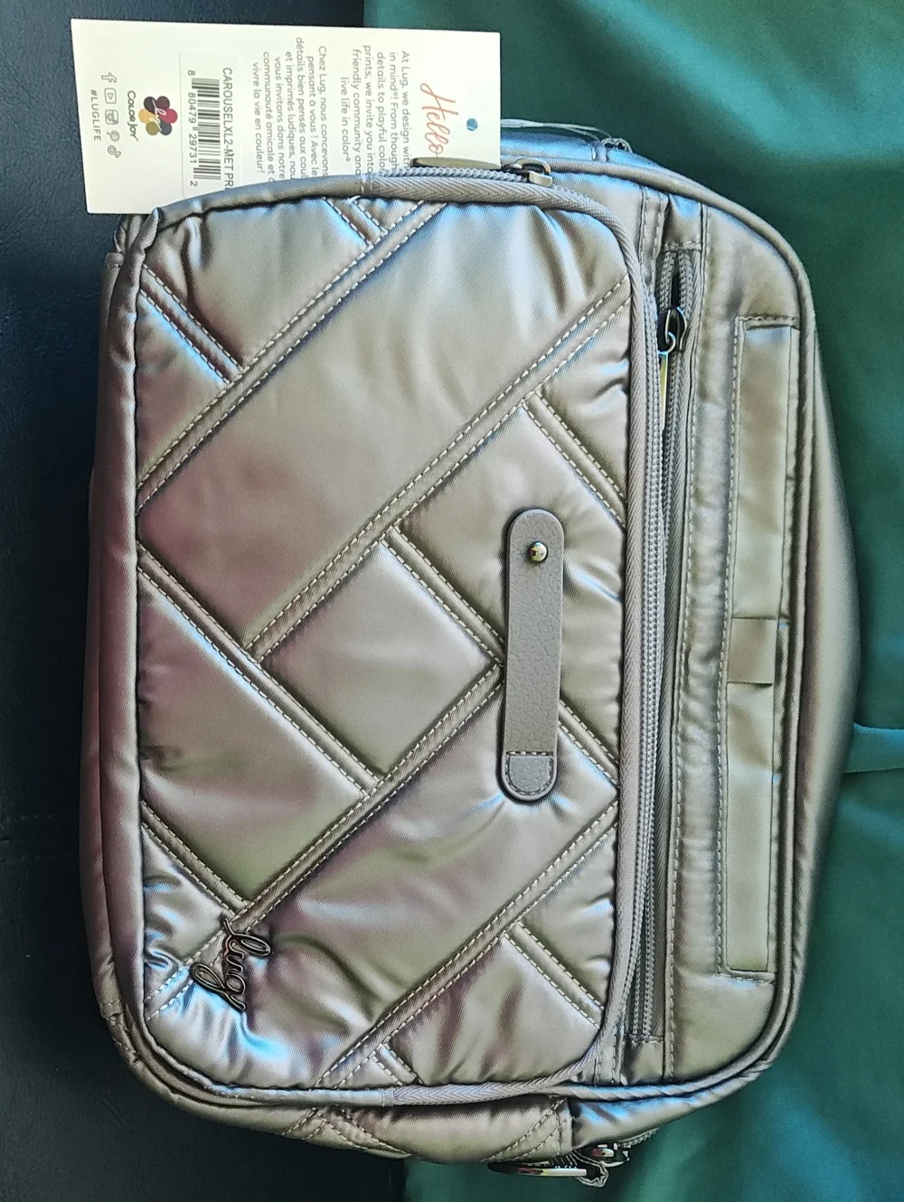 NWT Lug Carousel XL Metallic Pearl